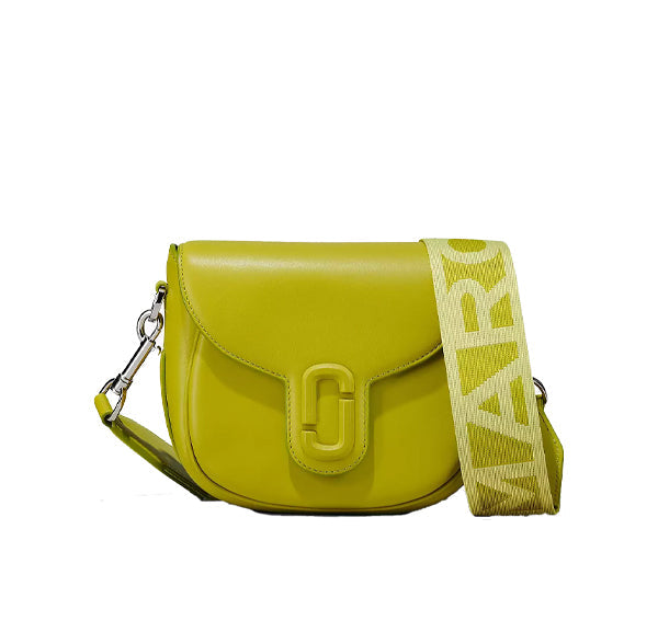 Marc Jacobs Women's The Covered J Marc Saddle Bag Citronelle