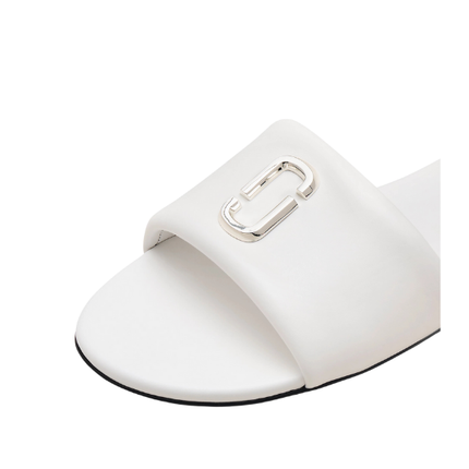 Marc Jacobs Women's The Snapshot Slide Bright White
