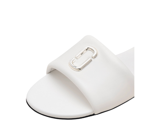 Marc Jacobs Women's The Snapshot Slide Bright White