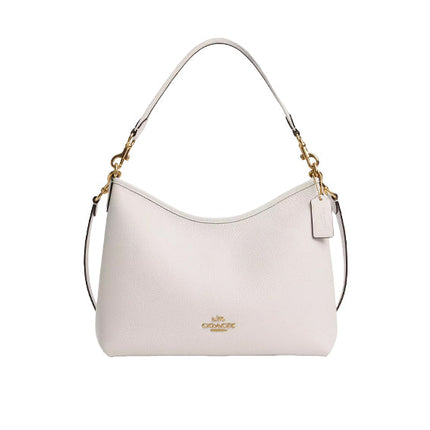 Coach Women's Laurel Shoulder Bag  Gold/Chalk