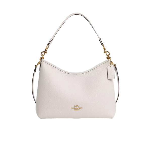 Coach Women's Laurel Shoulder Bag  Gold/Chalk