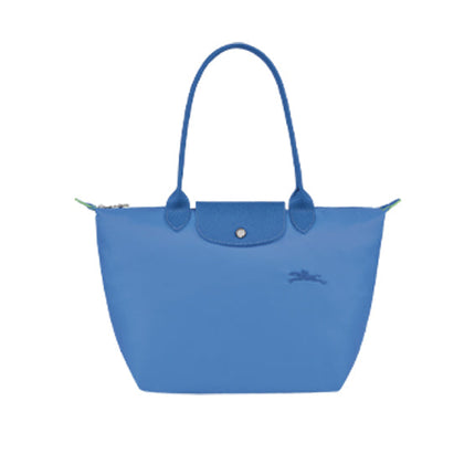 Longchamp Women's Le Pliage Green M Tote Bag Cornflower