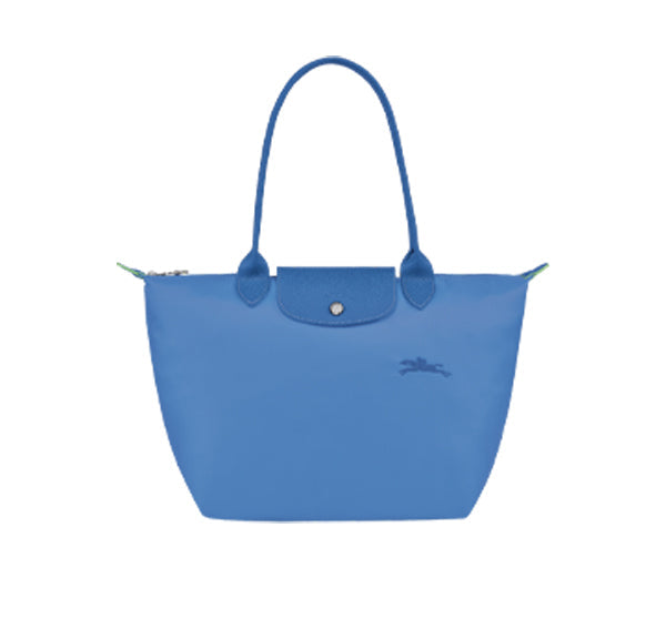 Longchamp Women's Le Pliage Green M Tote Bag Cornflower