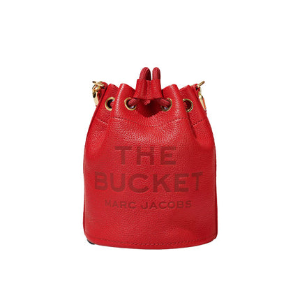 Marc Jacobs Women's The Leather Bucket Bag True Red