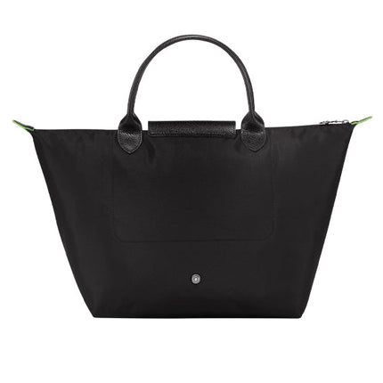 Longchamp Women's Le Pliage Green M Handbag Black