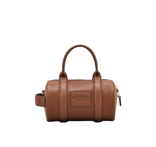 Marc Jacobs Women's The Leather Mini Duffle Bag Argan Oil