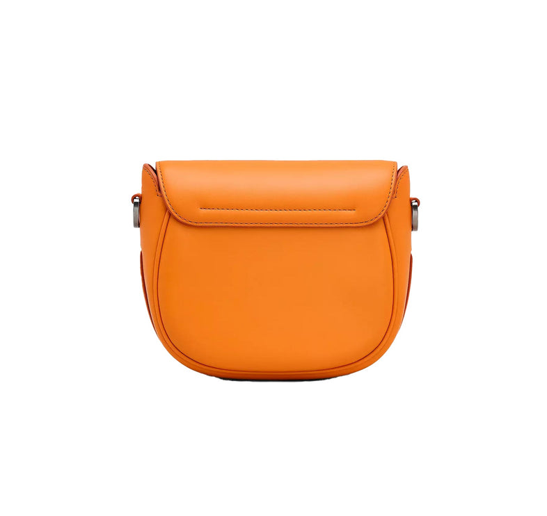 Marc Jacobs Women's The Covered J Marc Saddle Bag Tangerine