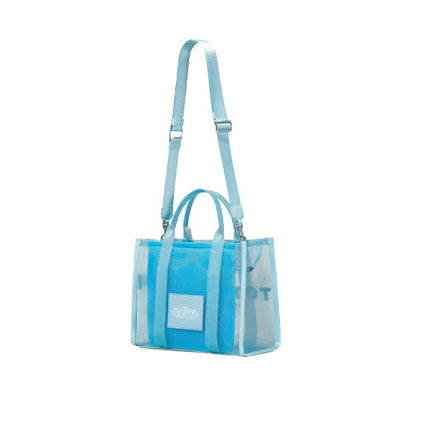 Marc Jacobs Women's The Mesh Medium Tote Bag Pale Blue