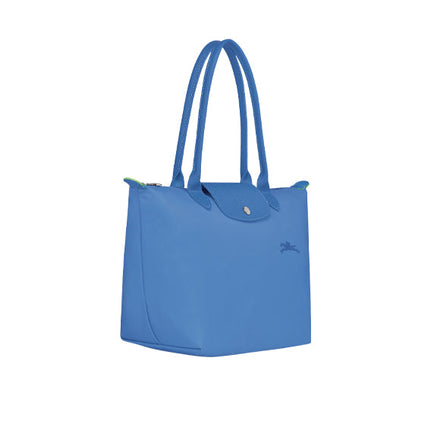 Longchamp Women's Le Pliage Green M Tote Bag Cornflower