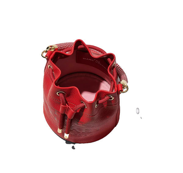 Marc Jacobs Women's The Leather Bucket Bag True Red