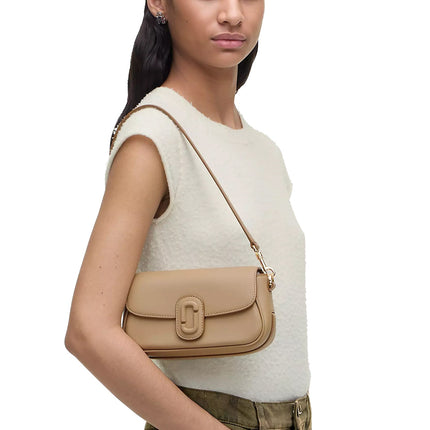 Marc Jacobs Women's The Clover Shoulder Bag Camel