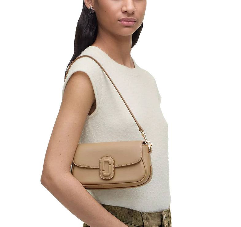 Marc Jacobs Women's The Clover Shoulder Bag Camel