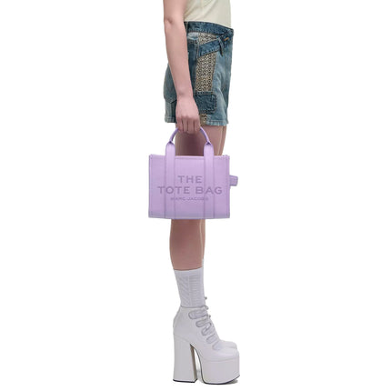 Marc Jacobs Women's The Leather Small Tote Bag Wisteria