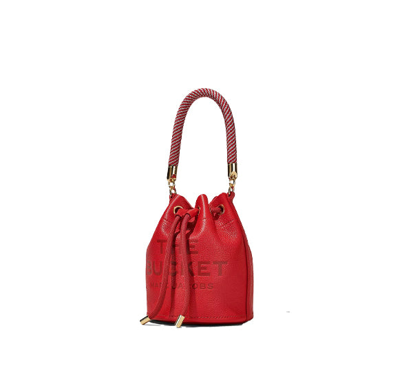 Marc Jacobs Women's The Leather Bucket Bag True Red