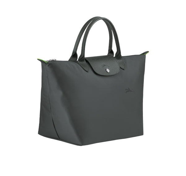 Longchamp Women's Le Pliage Green M Handbag Graphite - Hemen Kargoda