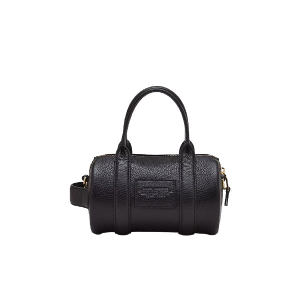 Marc Jacobs Women's The Leather Mini Duffle Bag Black