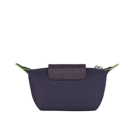 Longchamp Women's Le Pliage Green Coin Purse Bilberry