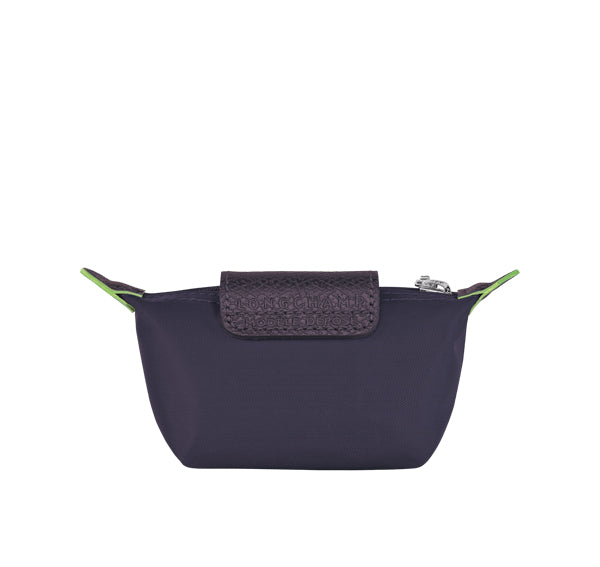 Longchamp Women's Le Pliage Green Coin Purse Bilberry