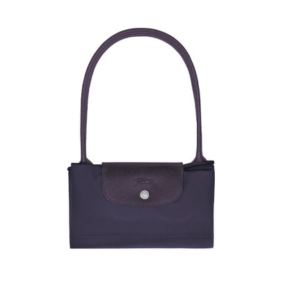 Longchamp Women's Le Pliage Green M Tote Bag Bilberry