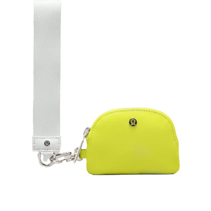 lululemon Unisex Dual Pouch Wristlet Vapor Lichen Lime