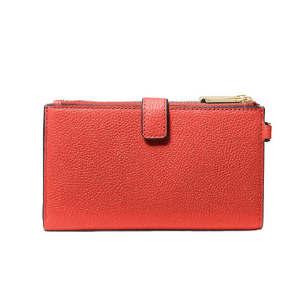 Michael Kors Women's Adele Leather Smartphone Wallet Spiced Coral