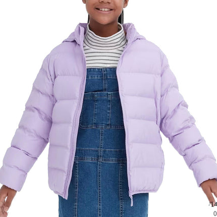 Uniqlo Kid's Pufftech Washable Parka (Warm Padded) 72 Purple