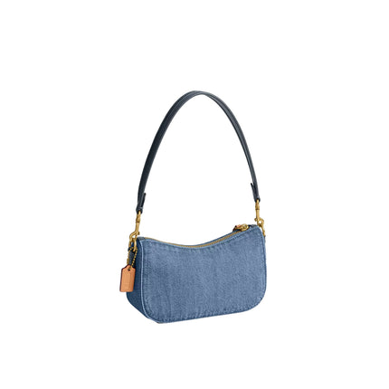 Coach Women's Swinger Bag 20 Brass/Indigo