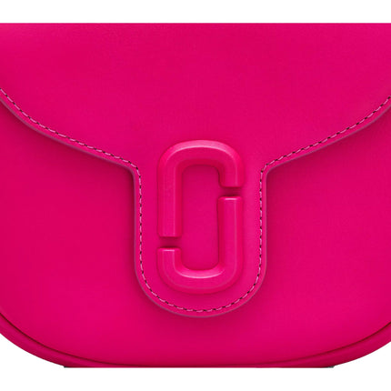 Marc Jacobs Women's The Covered J Marc Saddle Bag Hot Pink