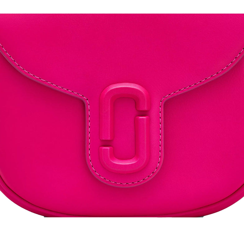 Marc Jacobs Women's The Covered J Marc Saddle Bag Hot Pink