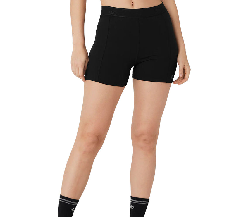 Alo Yoga Women's 4" Alosoft Showcase Short Black