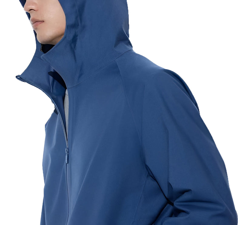 Uniqlo Men's Blocktech Parka 66 Blue