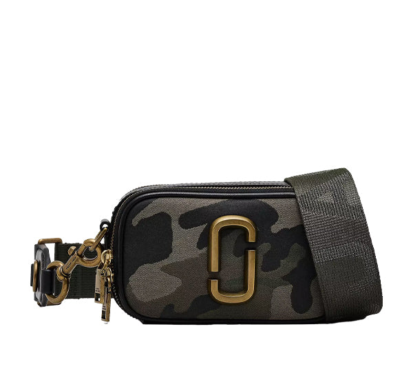 Marc Jacobs Women's The Camo Jacquard Snapshot Khaki
