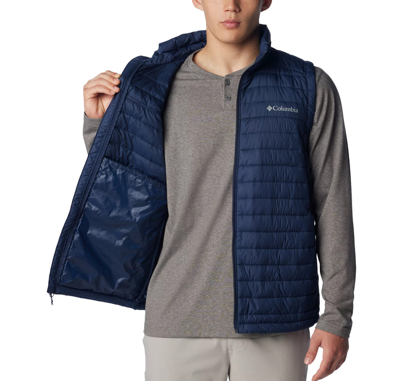 Columbia Men's Silver Falls Vest Collegiate Navy