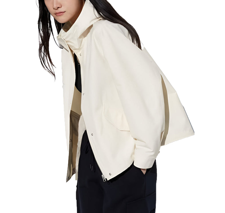 Uniqlo Women's Cotton Blend Parka Natural