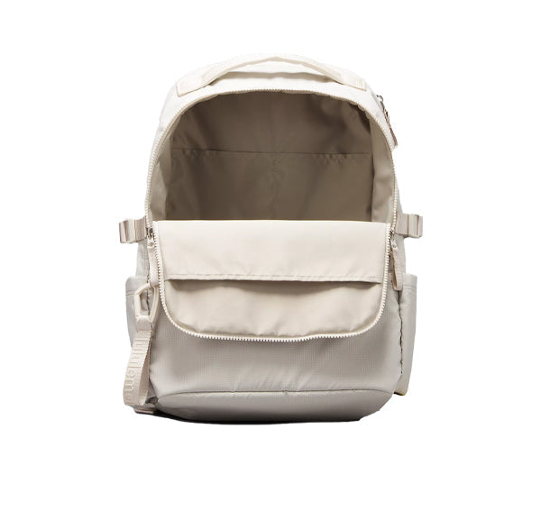 lululemon Unisex New Crew Backpack 22L White White Opal Raw Linen