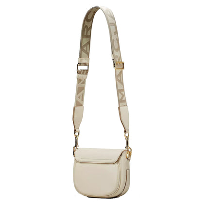 Marc Jacobs Women's The Covered J Marc Saddle Bag Cloud White