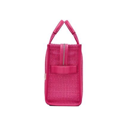 Marc Jacobs Women's The Woven Medium Tote Bag Hot Pink