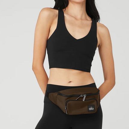 Alo Yoga Women's Explorer Fanny Pack Espresso