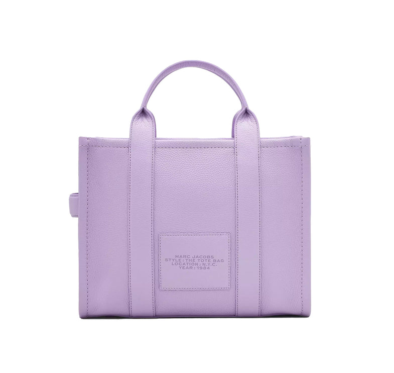 Marc Jacobs Women's The Leather Medium Tote Bag Wisteria