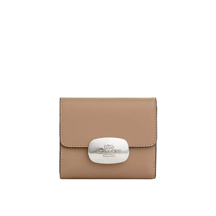 Coach Women's Eliza Small Wallet Silver/Taupe