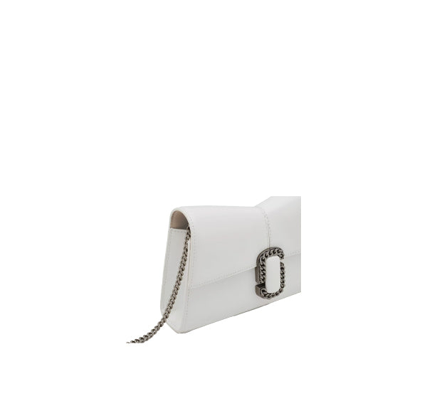 Marc Jacobs Women's The St. Marc Chain Wallet White