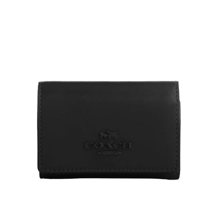 Coach Women's Micro Wallet Black Copper/Black