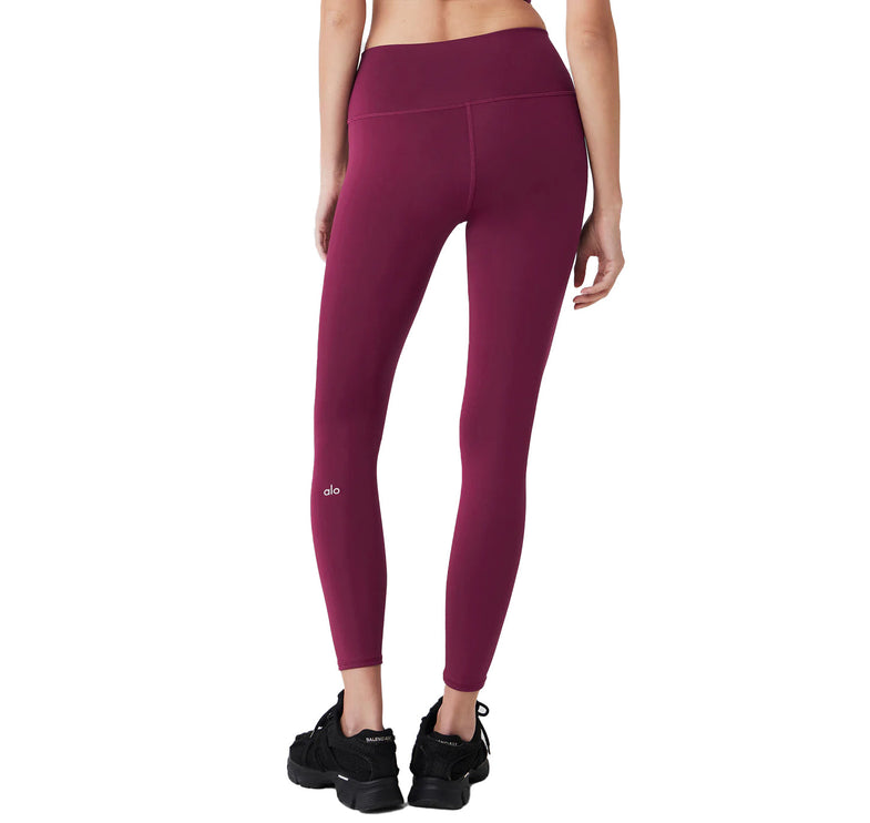 Alo Yoga Women's 7/8 High Waist Airlift Legging Wild Berry