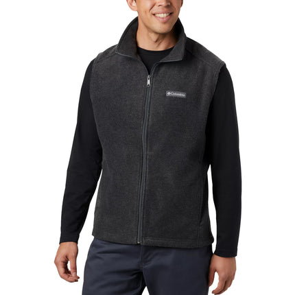 Columbia Men's Steens Mountain Fleece Vest Charcoal Heather