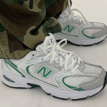 New Balance 530 White/Green MR530ENG - Special Price