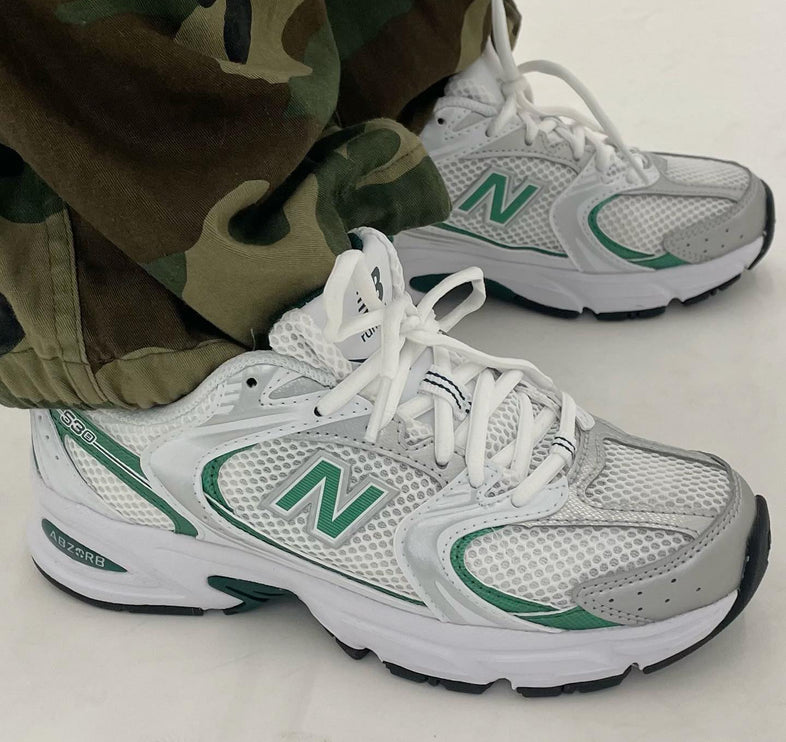 New Balance 530 White/Green MR530ENG - Special Price