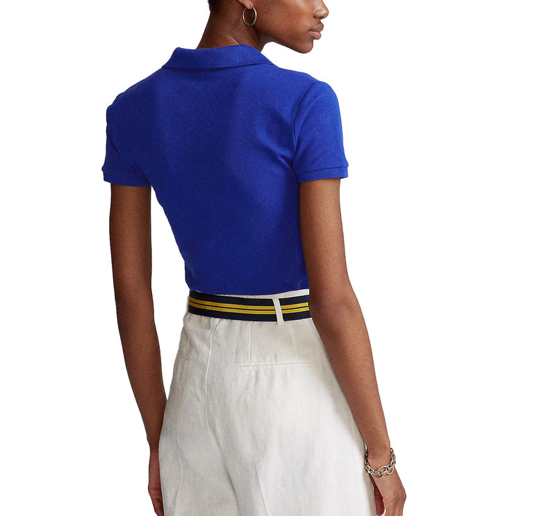 Polo Ralph Lauren Women's Slim Fit Stretch Polo Shirt Heritage Royal