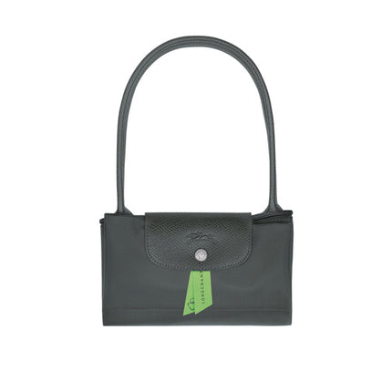 Longchamp Women's Le Pliage Green M Tote Bag Graphite