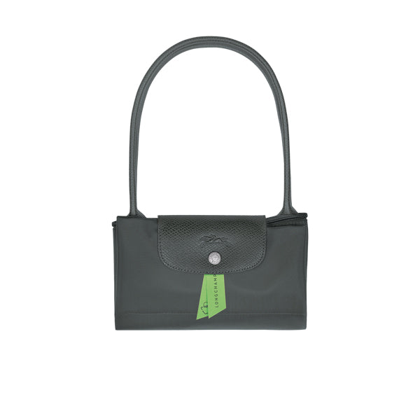 Longchamp Women's Le Pliage Green M Tote Bag Graphite