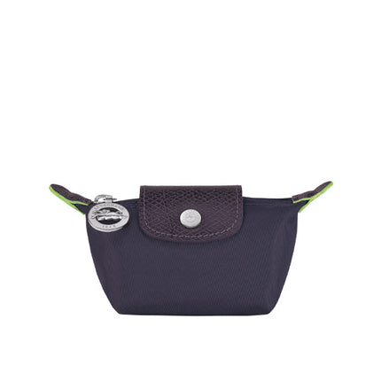 Longchamp Women's Le Pliage Green Coin Purse Bilberry